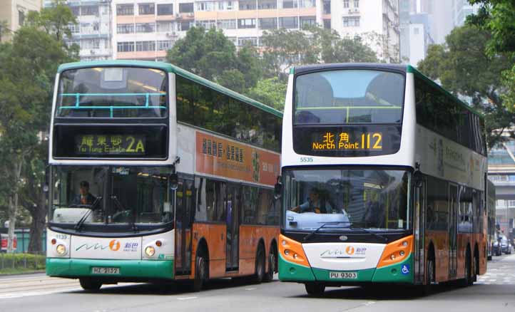 New World First Bus Dennis Trident 1139 & Enviro500 5535